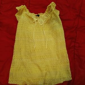 Yellow Lace Dress